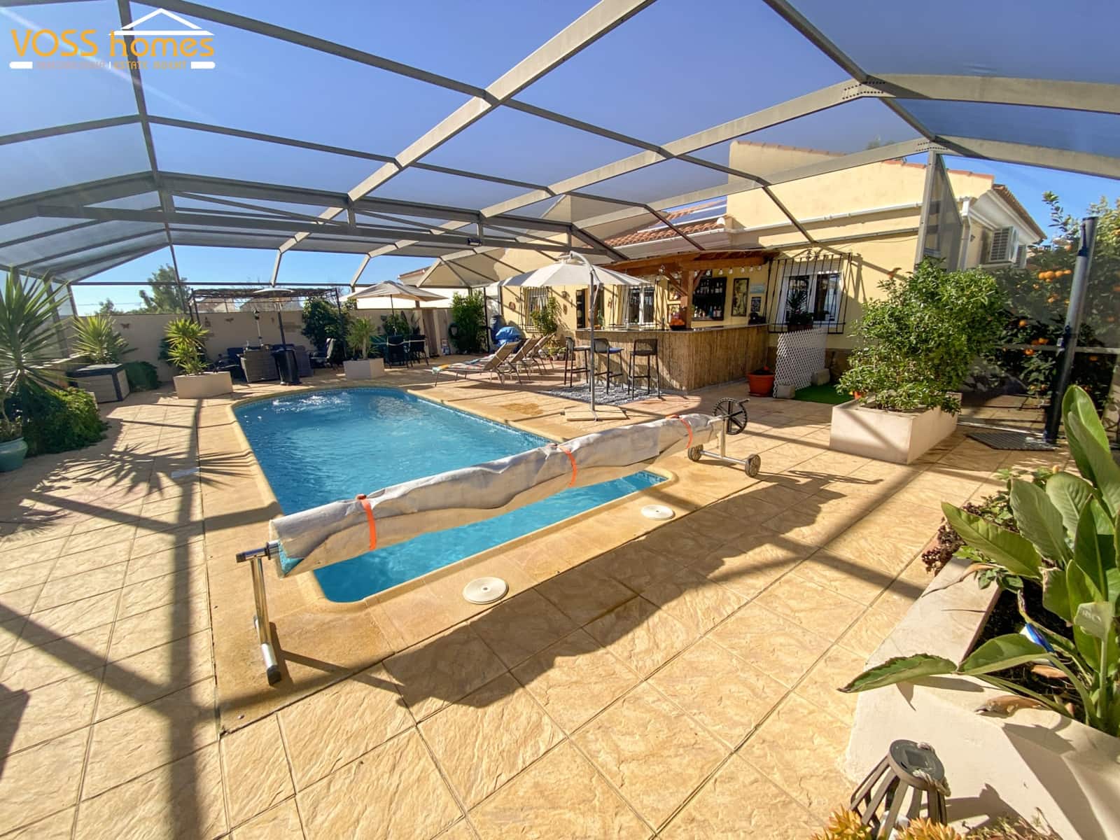 3 bedroom Villa for sale in Huercal-Overa with pool - € 274,950 (Ref: 9500343)