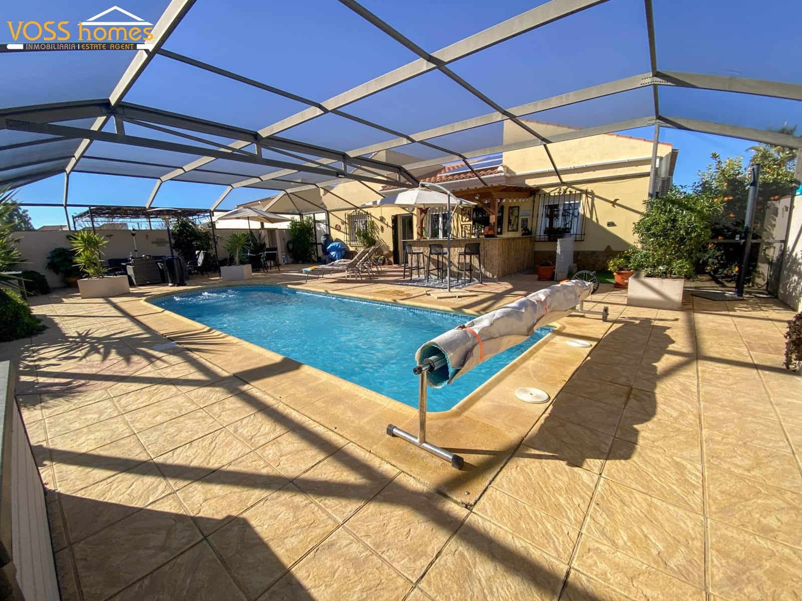 3 bedroom Villa for sale in Huercal-Overa with pool - € 274,950 (Ref: 9500343)