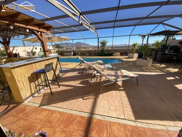 3 bedroom Villa for sale in Huércal-Overa with pool - € 274,950 (Ref: 9500343)
