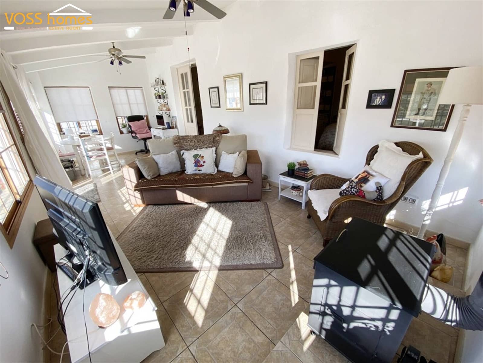 6 soveværelse Finca/Landehus til salg i Huercal-Overa - € 229.950 (Ref: 9571089)