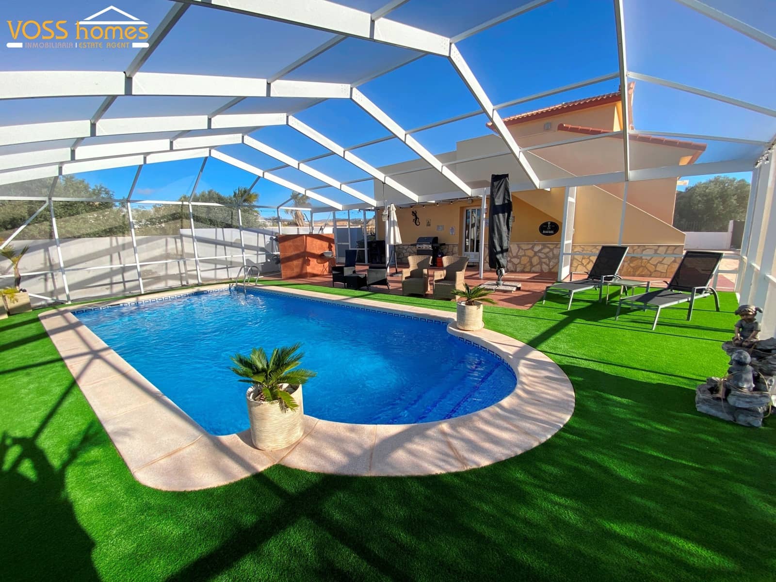 3 Zimmer Villa zu verkaufen in Huercal-Overa mit Pool - 264.950 € (Ref: 9579011)