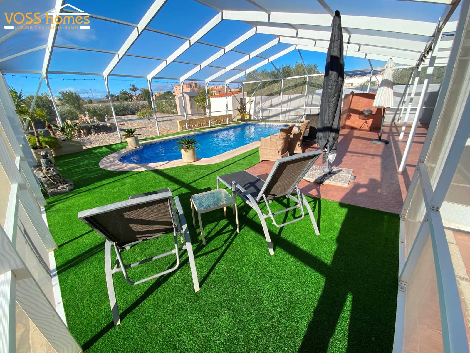 3 Zimmer Villa zu verkaufen in Huercal-Overa mit Pool - 264.950 € (Ref: 9579011)