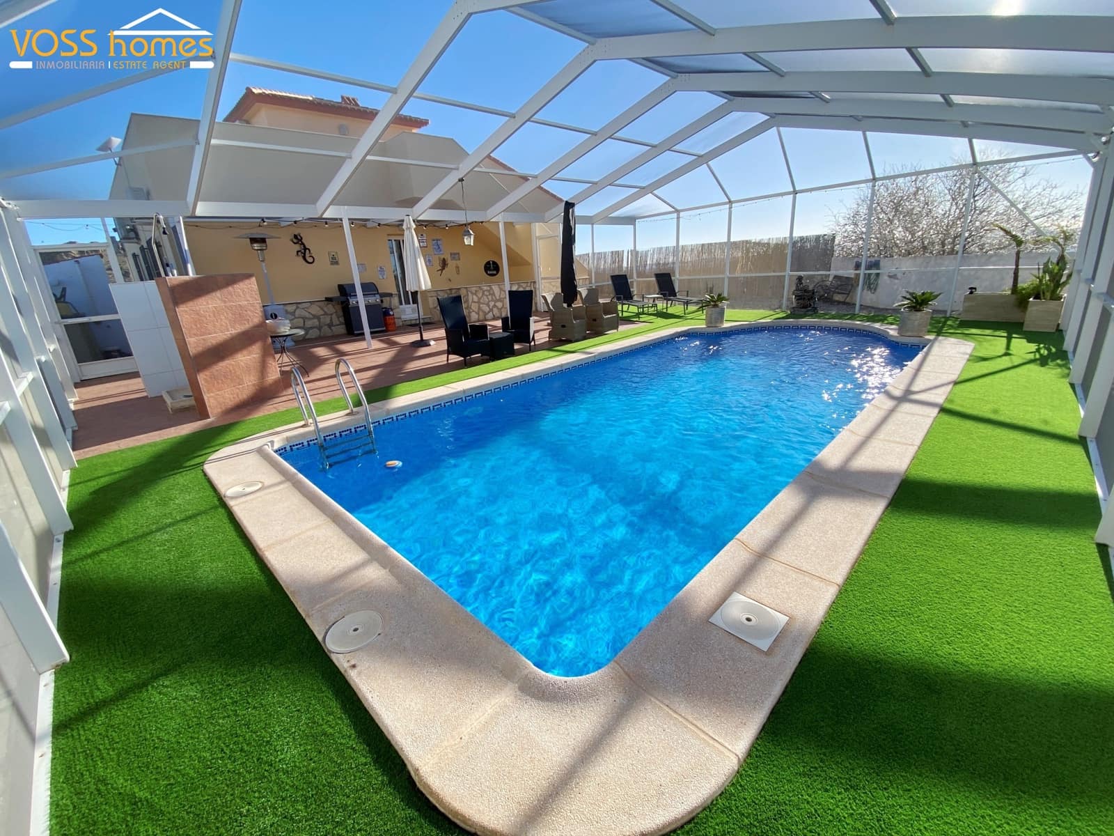 3 Zimmer Villa zu verkaufen in Huercal-Overa mit Pool - 264.950 € (Ref: 9579011)