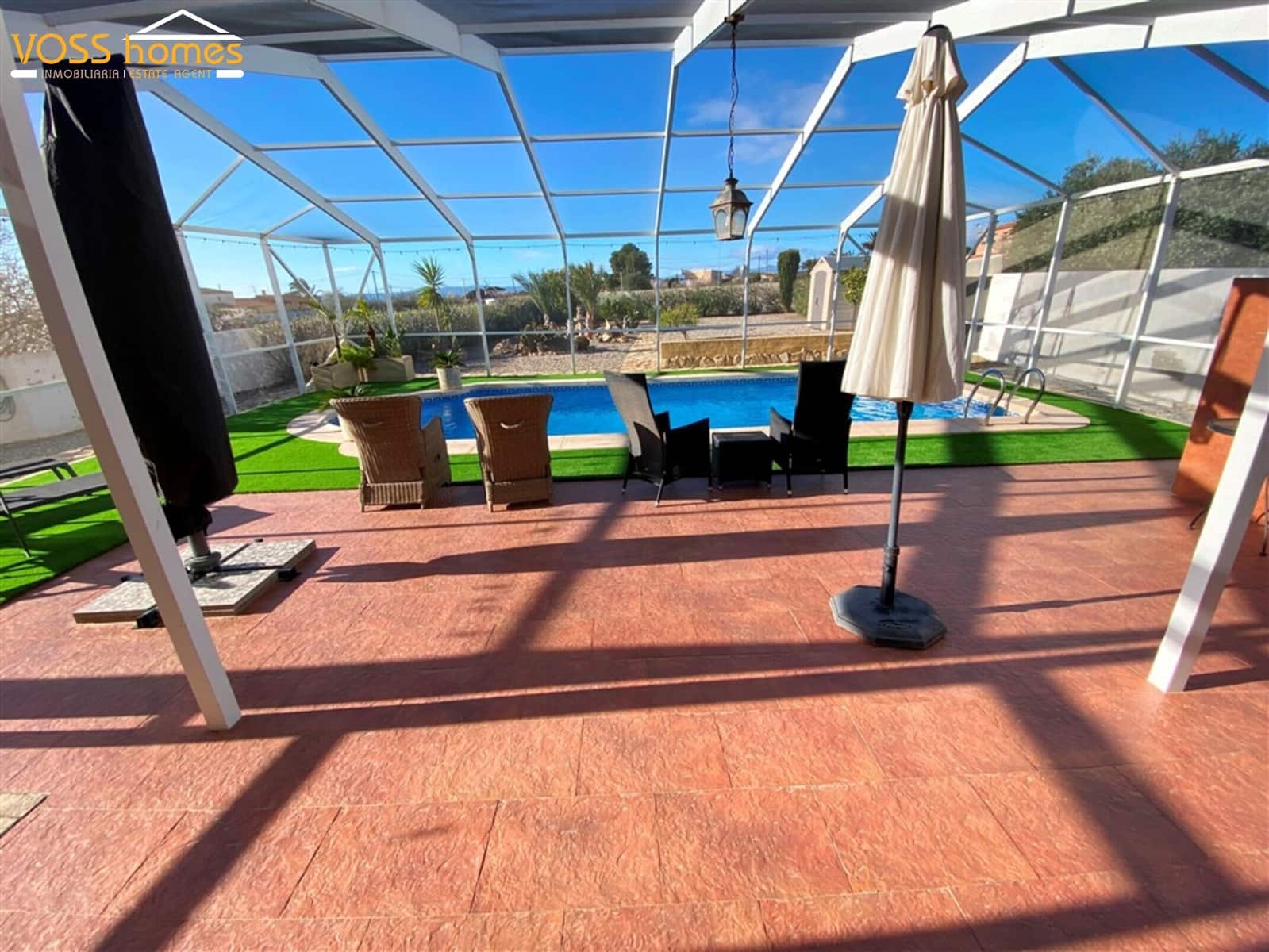 3 Zimmer Villa zu verkaufen in Huercal-Overa mit Pool - 264.950 € (Ref: 9579011)