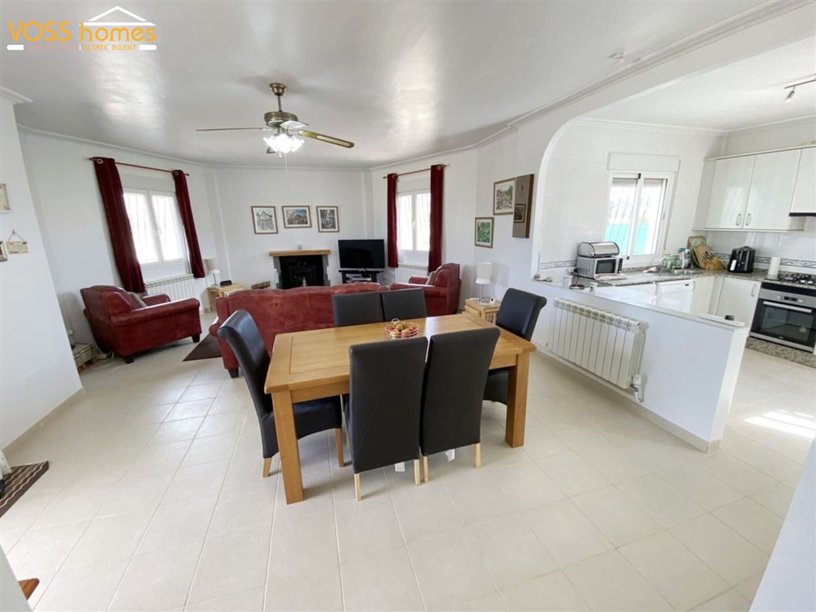 3 sovrum Villa till salu i Huercal-Overa med pool - 234 950 € (Ref: 9684019)