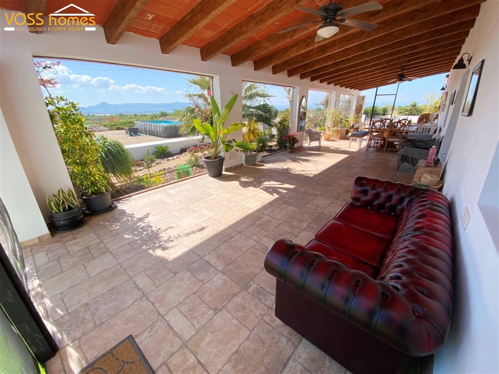 9 sovrum Finca/Hus på landet till salu i Huercal-Overa med pool - 475 000 € (Ref: 9726240)