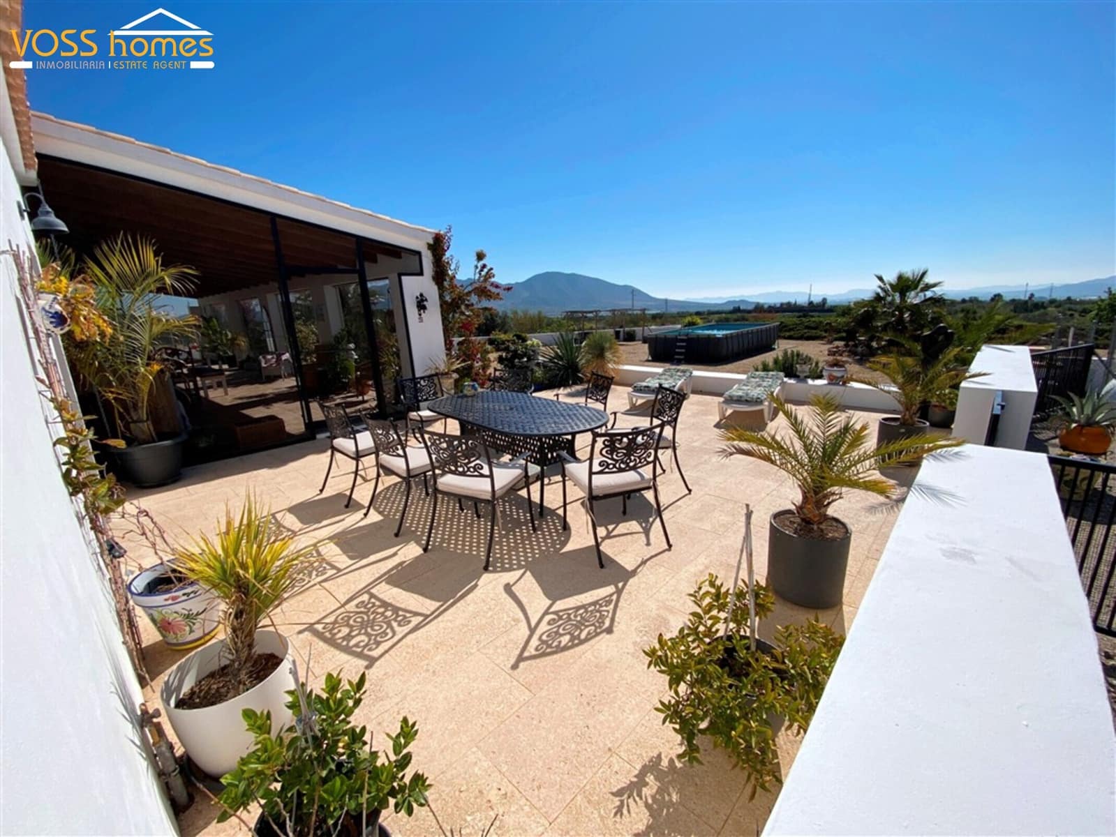 9 sovrum Finca/Hus på landet till salu i Huercal-Overa med pool - 475 000 € (Ref: 9726240)