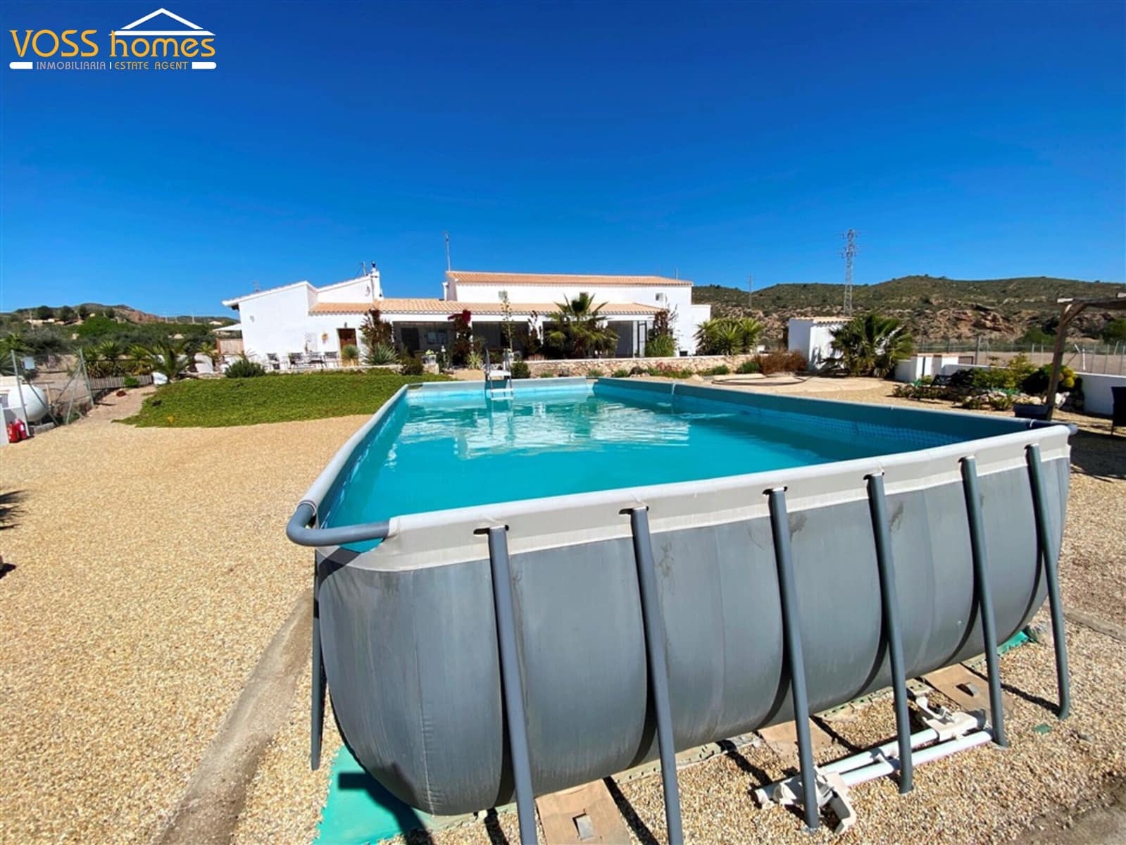 9 sovrum Finca/Hus på landet till salu i Huercal-Overa med pool - 475 000 € (Ref: 9726240)