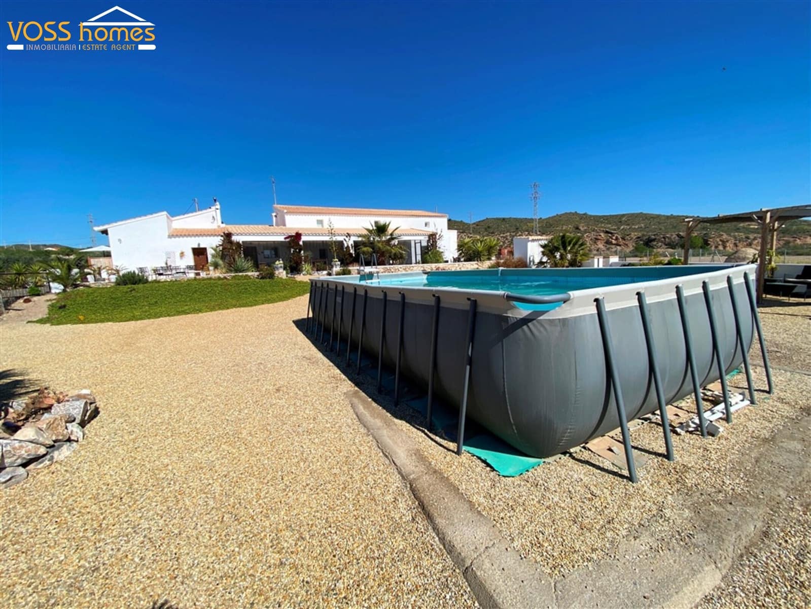 9 sovrum Finca/Hus på landet till salu i Huercal-Overa med pool - 475 000 € (Ref: 9726240)