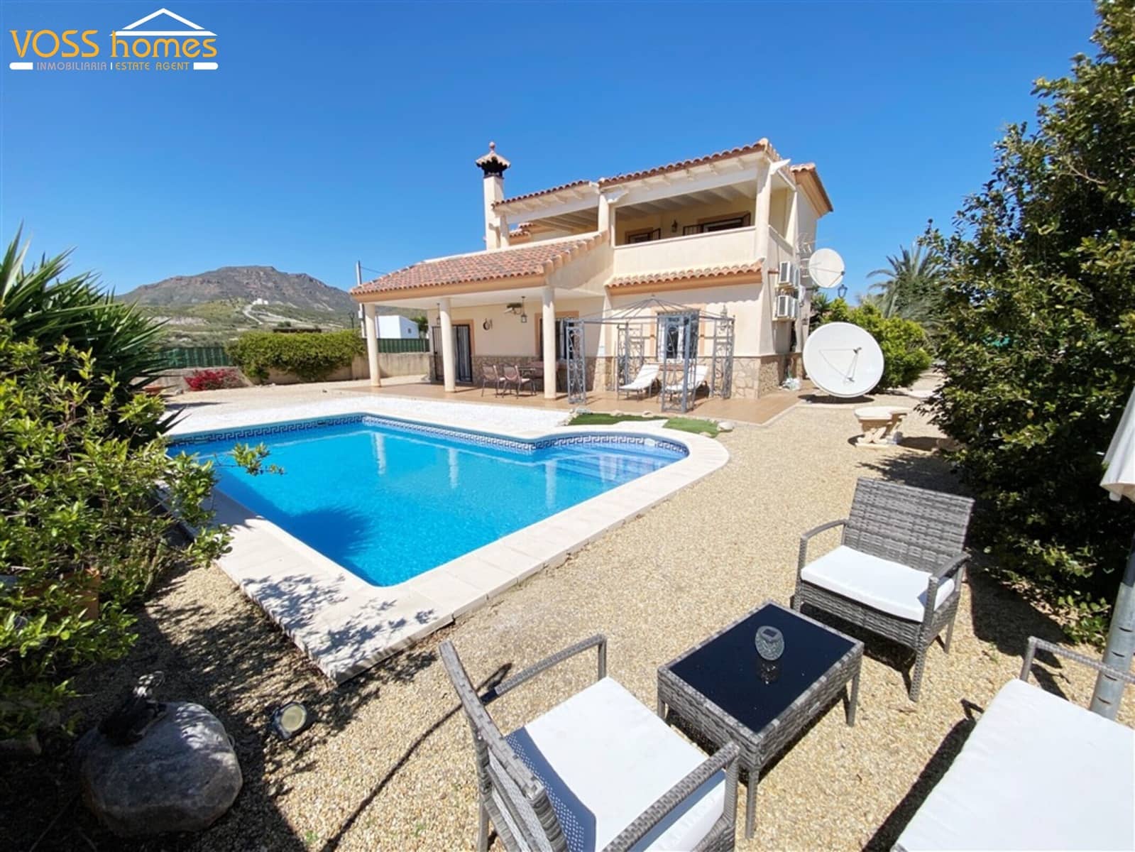 3 bedroom Villa for sale in Zurgena with pool - € 289,950 (Ref: 9726242)