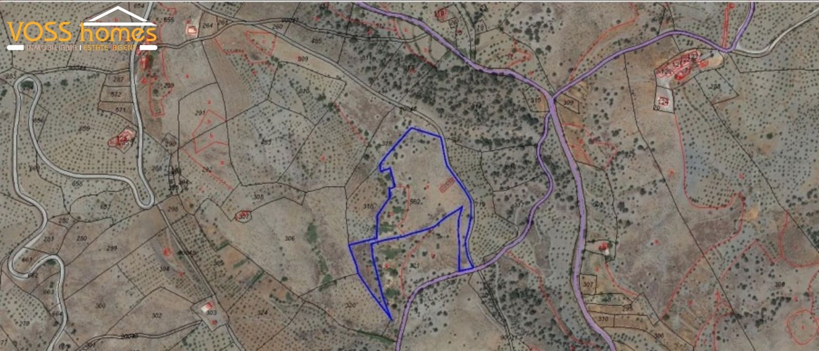 Działka budowlana na sprzedaż w Velez-Rubio - 45 000 € (Ref: 9759604)