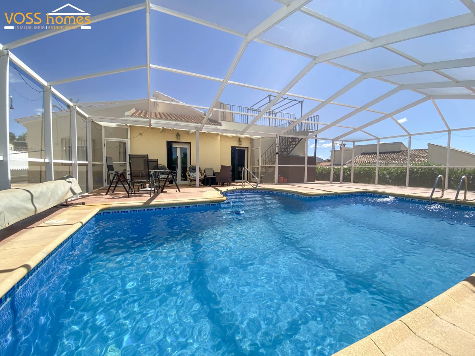 Chalet de 3 habitaciones en Huércal-Overa en venta con piscina - 269.000 € (Ref: 9779962)