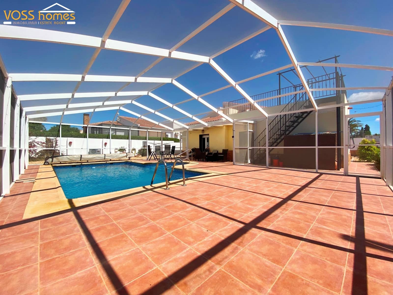 Chalet de 3 habitaciones en Huércal-Overa en venta con piscina - 269.000 € (Ref: 9779962)