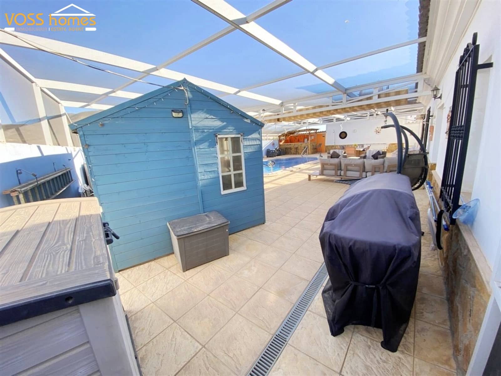 3 sypialnia Willa na sprzedaż w Huercal-Overa z basenem - 309 950 € (Ref: 9783532)