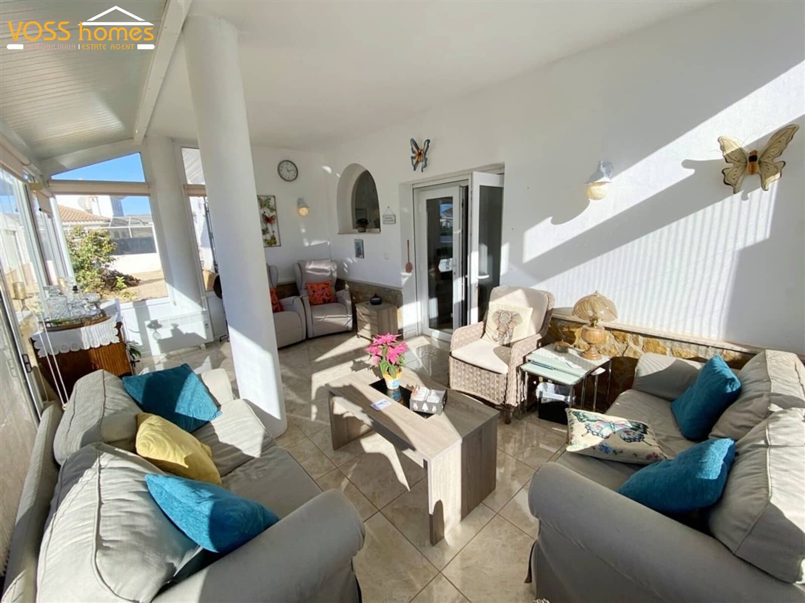 3 sypialnia Willa na sprzedaż w Huercal-Overa z basenem - 309 950 € (Ref: 9783532)