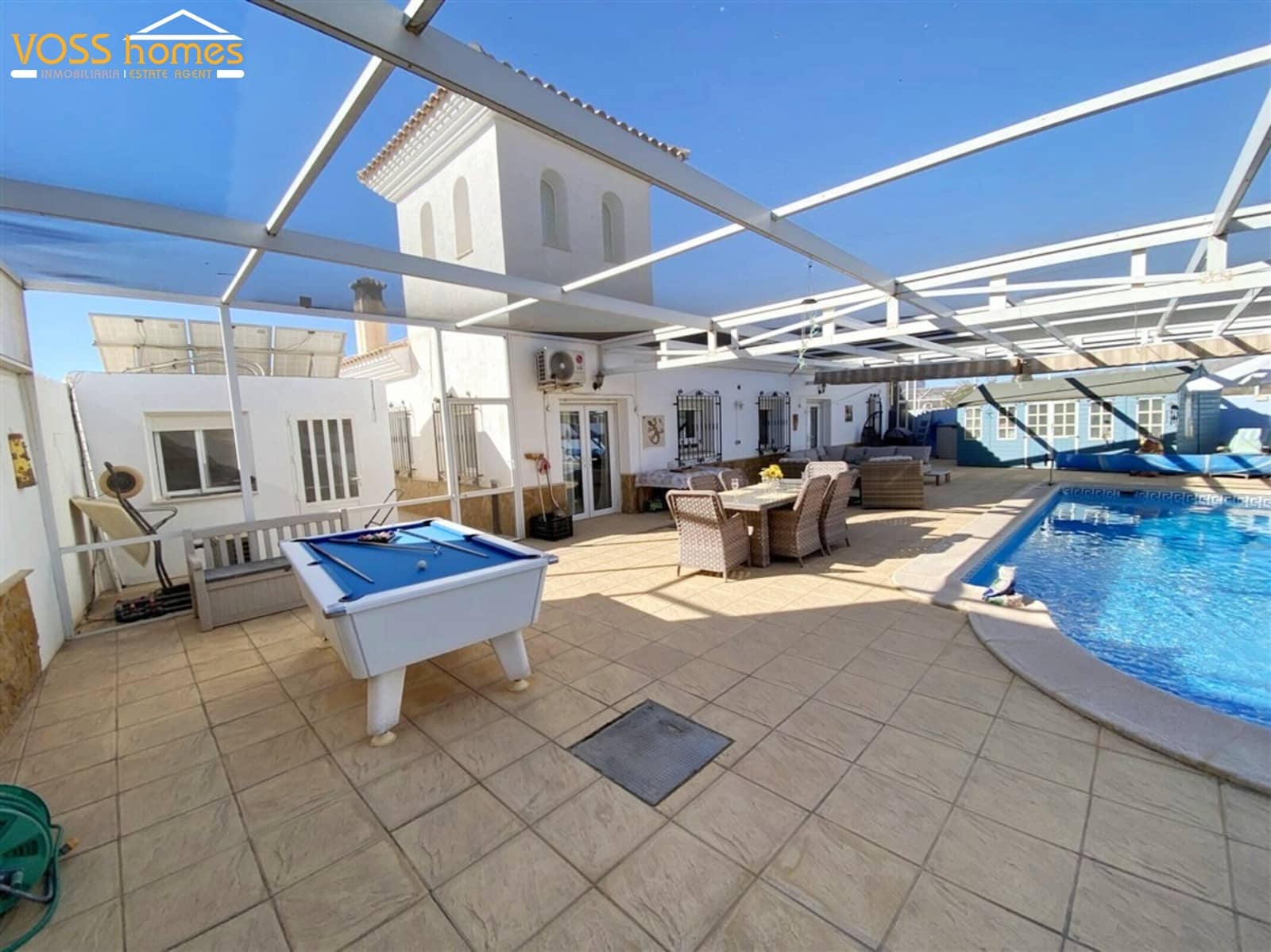 3 sypialnia Willa na sprzedaż w Huercal-Overa z basenem - 309 950 € (Ref: 9783532)