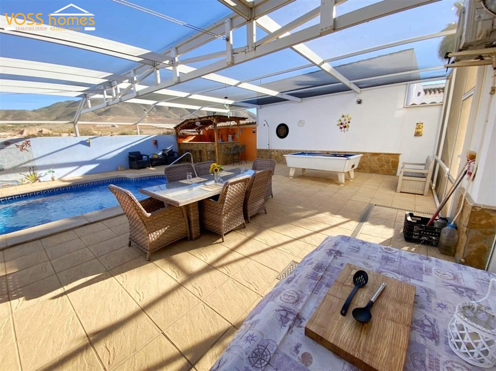 3 sypialnia Willa na sprzedaż w Huercal-Overa z basenem - 309 950 € (Ref: 9783532)