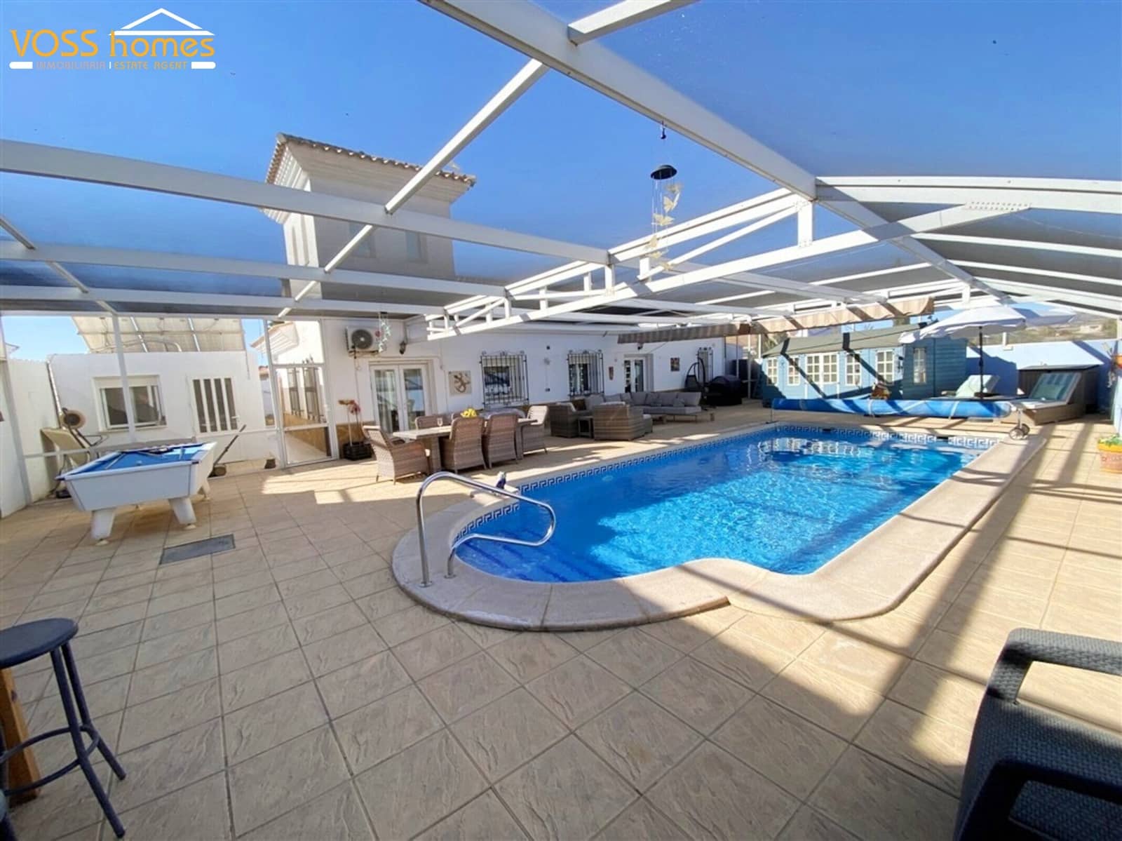 3 sypialnia Willa na sprzedaż w Huercal-Overa z basenem - 309 950 € (Ref: 9783532)