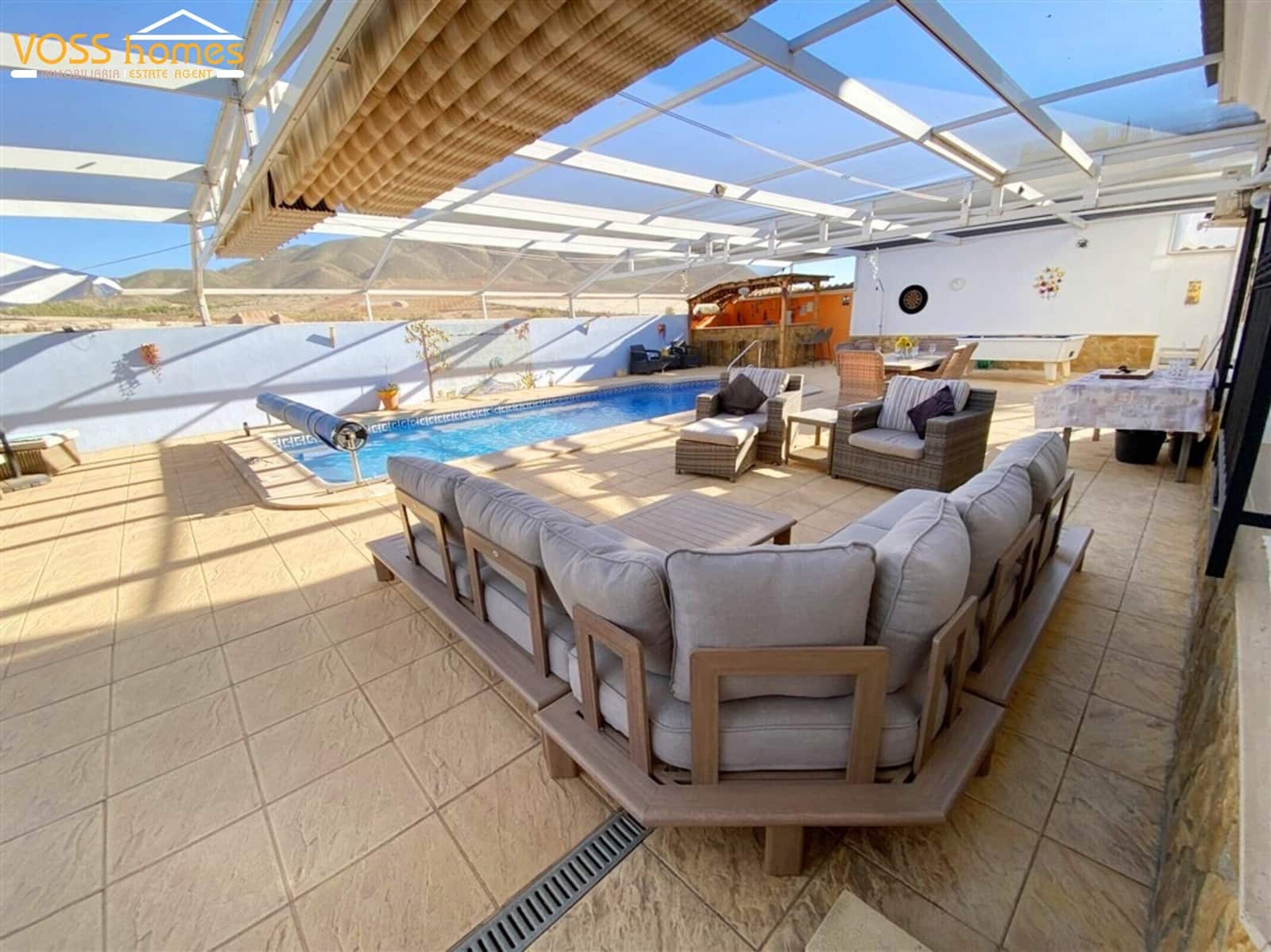 3 sypialnia Willa na sprzedaż w Huercal-Overa z basenem - 309 950 € (Ref: 9783532)