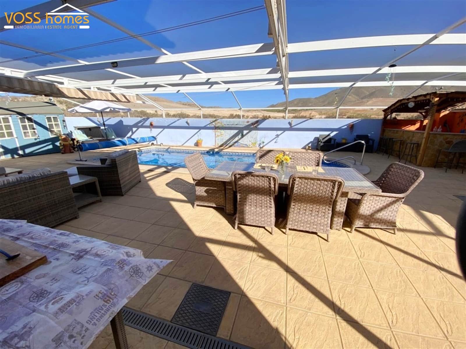 3 sypialnia Willa na sprzedaż w Huercal-Overa z basenem - 309 950 € (Ref: 9783532)