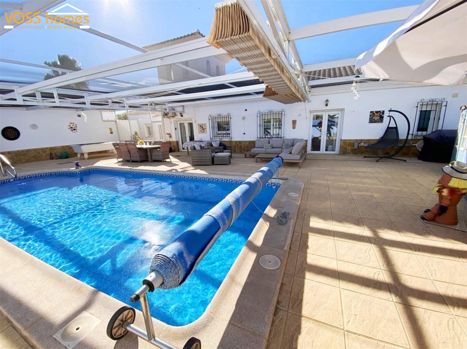 3 sypialnia Willa na sprzedaż w Huercal-Overa z basenem - 309 950 € (Ref: 9783532)