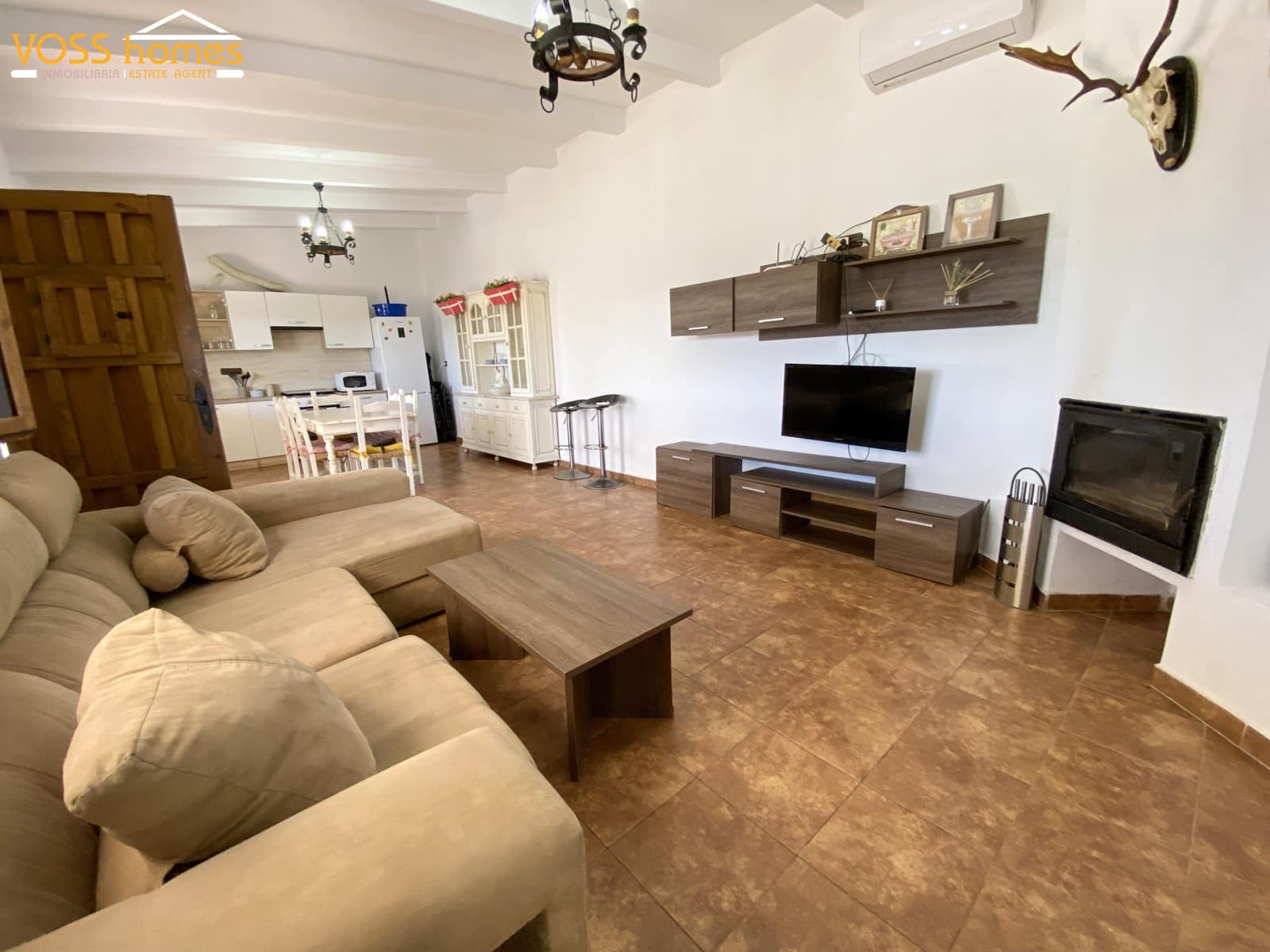 2 sypialnia Finka/Dom wiejski na sprzedaż w Huercal-Overa z basenem - 149 950 € (Ref: 9793120)