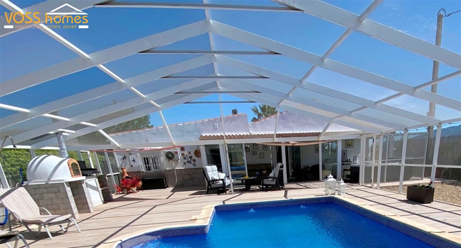 3 quarto Moradia para venda em Huercal-Overa com piscina - 284 500 € (Ref: 9793121)