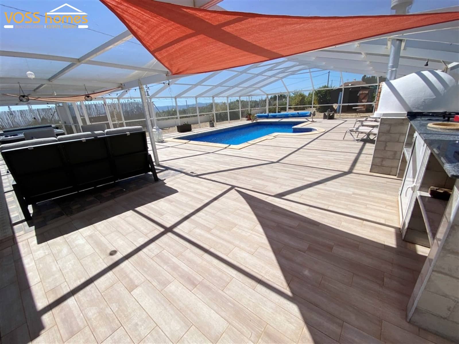 3 quarto Moradia para venda em Huercal-Overa com piscina - 284 500 € (Ref: 9793121)