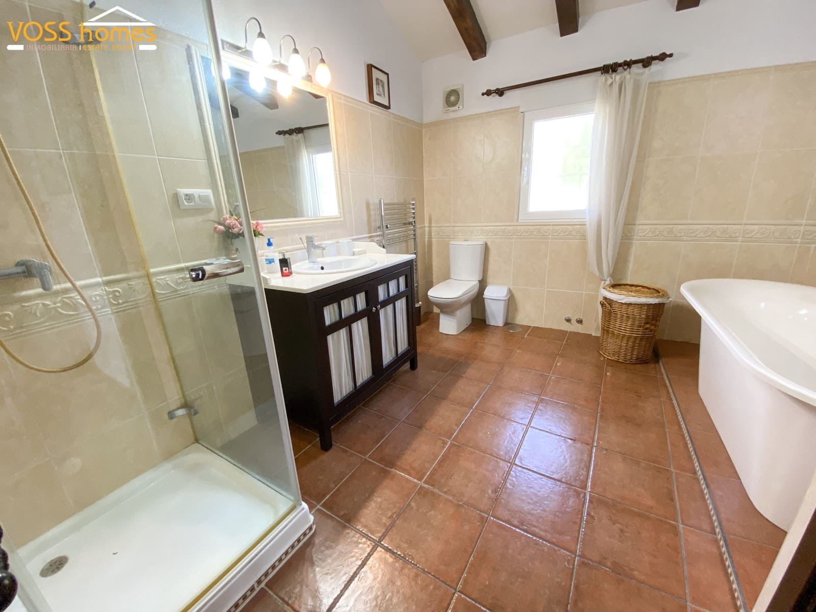 5 soveværelse Finca/Landehus til salg i Huercal-Overa med swimmingpool - € 319.000 (Ref: 9850793)