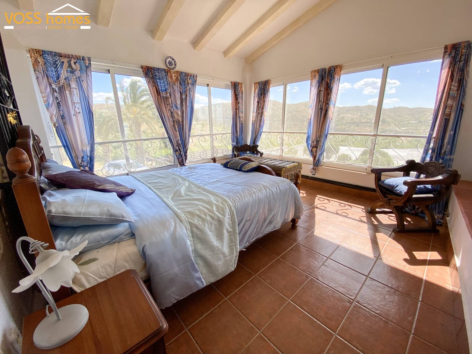 5 soveværelse Finca/Landehus til salg i Huercal-Overa med swimmingpool - € 319.000 (Ref: 9850793)