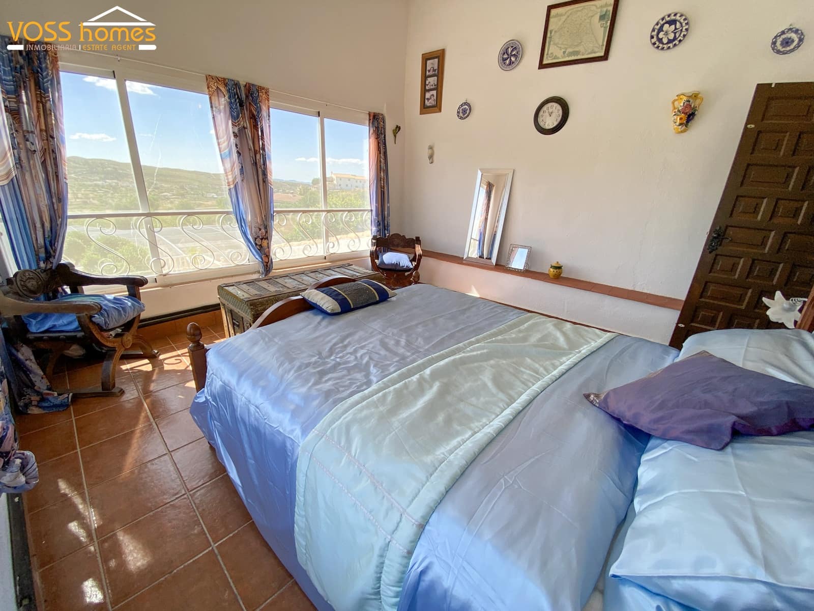 5 soveværelse Finca/Landehus til salg i Huercal-Overa med swimmingpool - € 319.000 (Ref: 9850793)