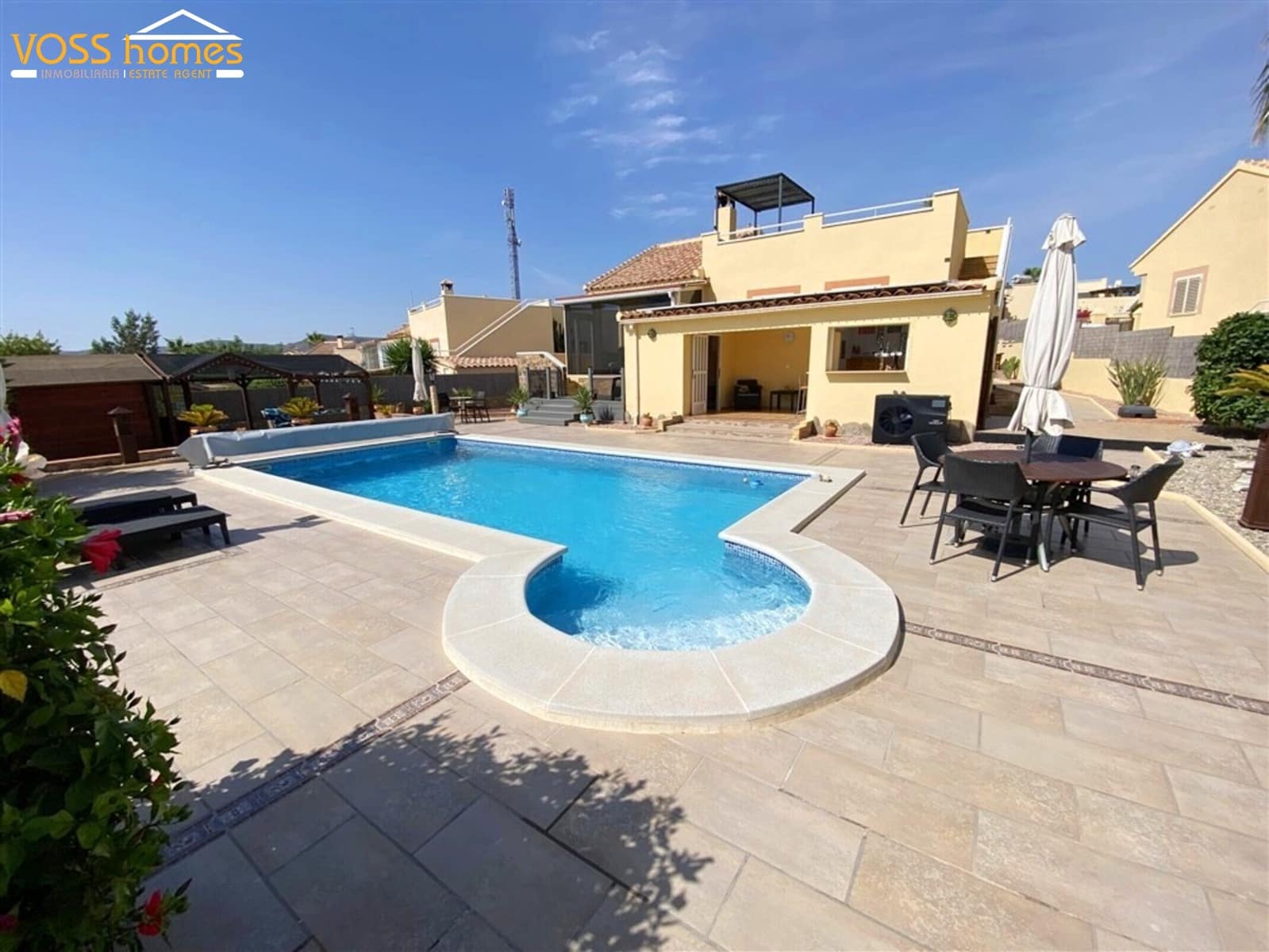3 soveværelse Villa til salg i La Alfoquia med swimmingpool garage - € 298.950 (Ref: 9944226)
