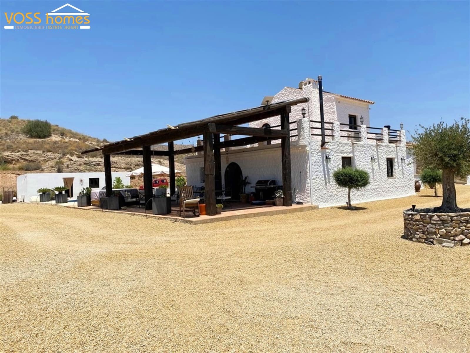 4 slaapkamer Finca/Landhuis te koop in Huercal-Overa met zwembad garage - € 499.000 (Ref: 9952005)
