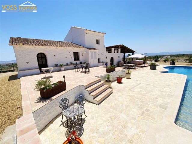 4 slaapkamer Finca/Landhuis te koop in Huércal-Overa met zwembad garage - € 499.000 (Ref: 9952005)