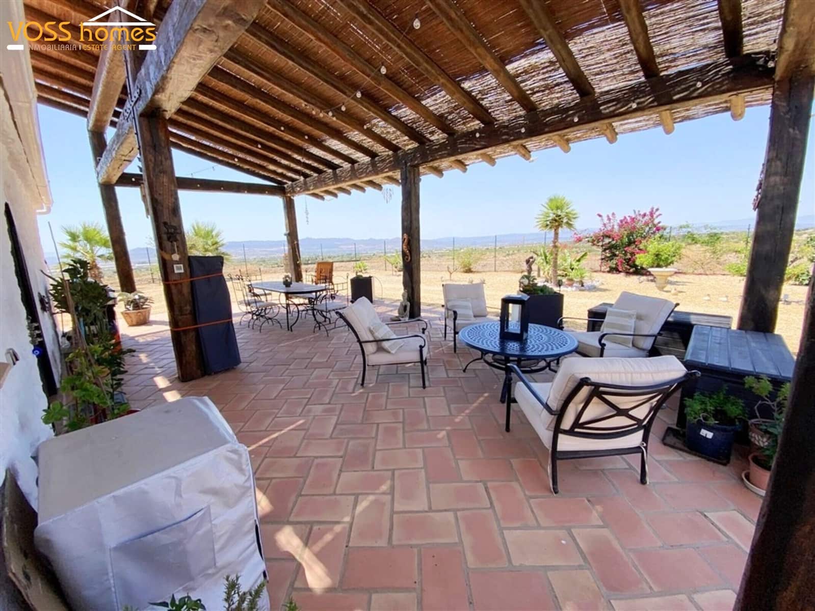4 slaapkamer Finca/Landhuis te koop in Huercal-Overa met zwembad garage - € 499.000 (Ref: 9952005)