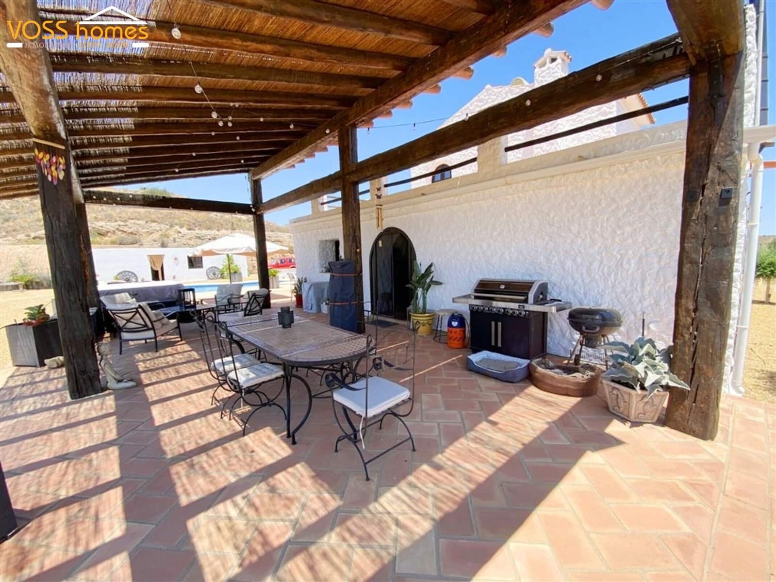4 slaapkamer Finca/Landhuis te koop in Huercal-Overa met zwembad garage - € 499.000 (Ref: 9952005)