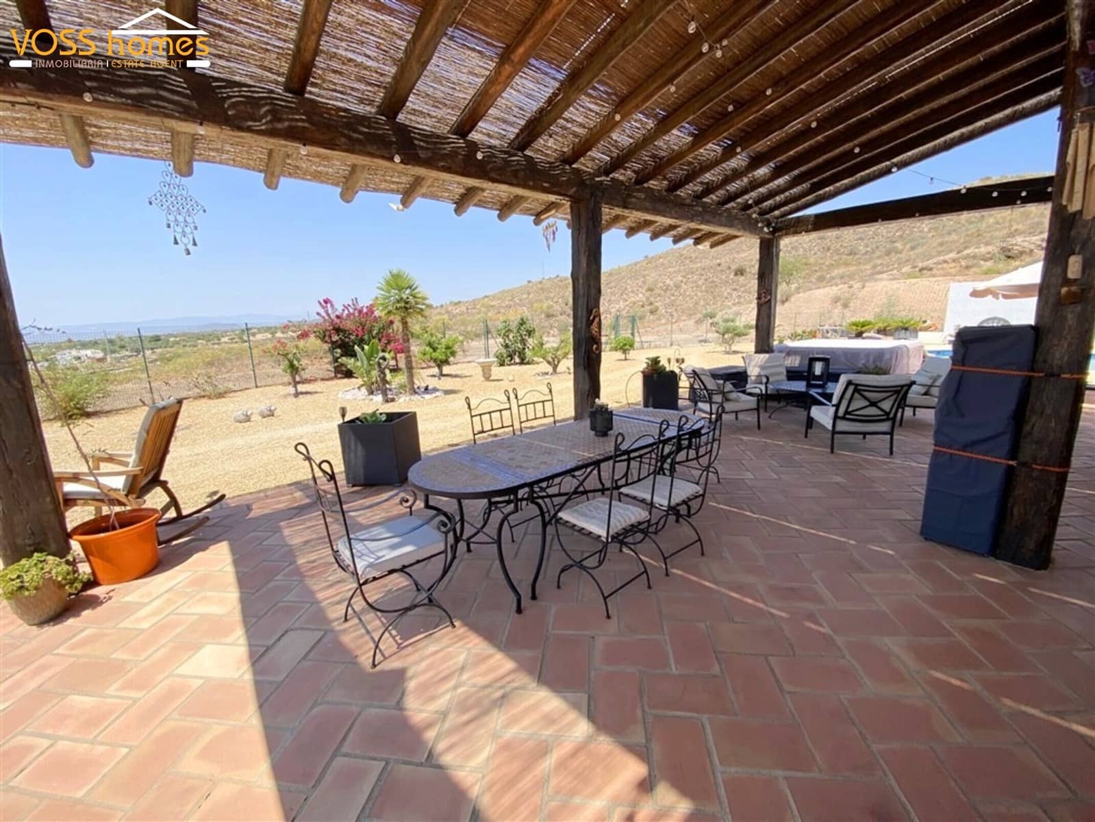 4 slaapkamer Finca/Landhuis te koop in Huercal-Overa met zwembad garage - € 499.000 (Ref: 9952005)