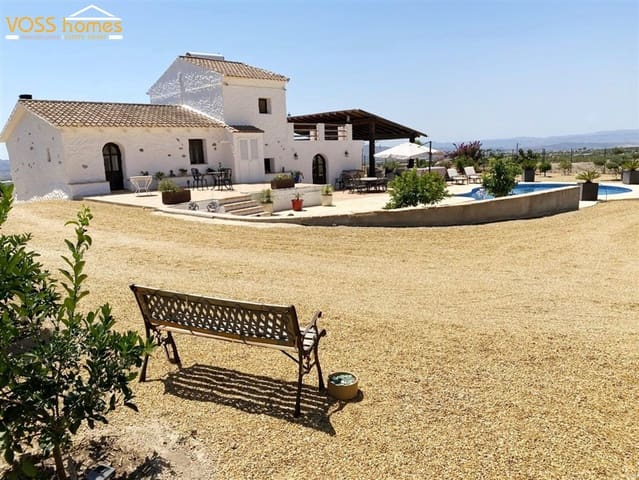 4 slaapkamer Finca/Landhuis te koop in Huércal-Overa met zwembad garage - € 499.000 (Ref: 9952005)
