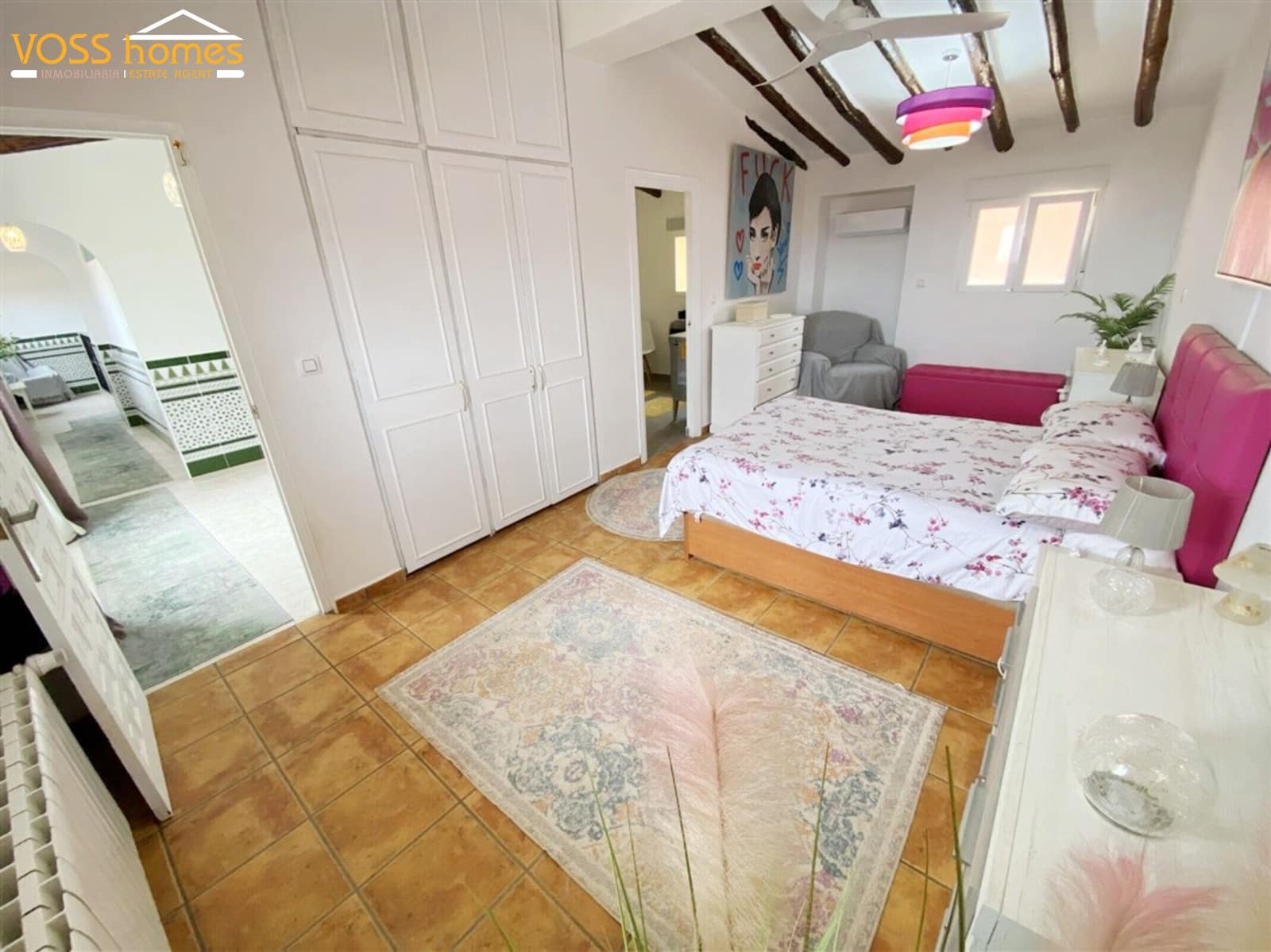 4 soveværelse Finca/Landehus til salg i Huercal-Overa med swimmingpool garage - € 379.950 (Ref: 9978476)