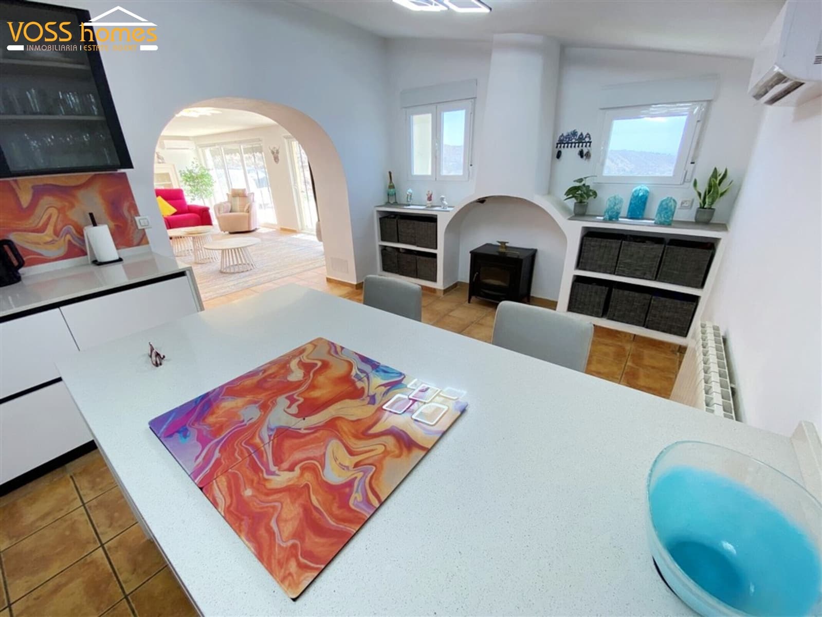 4 soveværelse Finca/Landehus til salg i Huercal-Overa med swimmingpool garage - € 379.950 (Ref: 9978476)