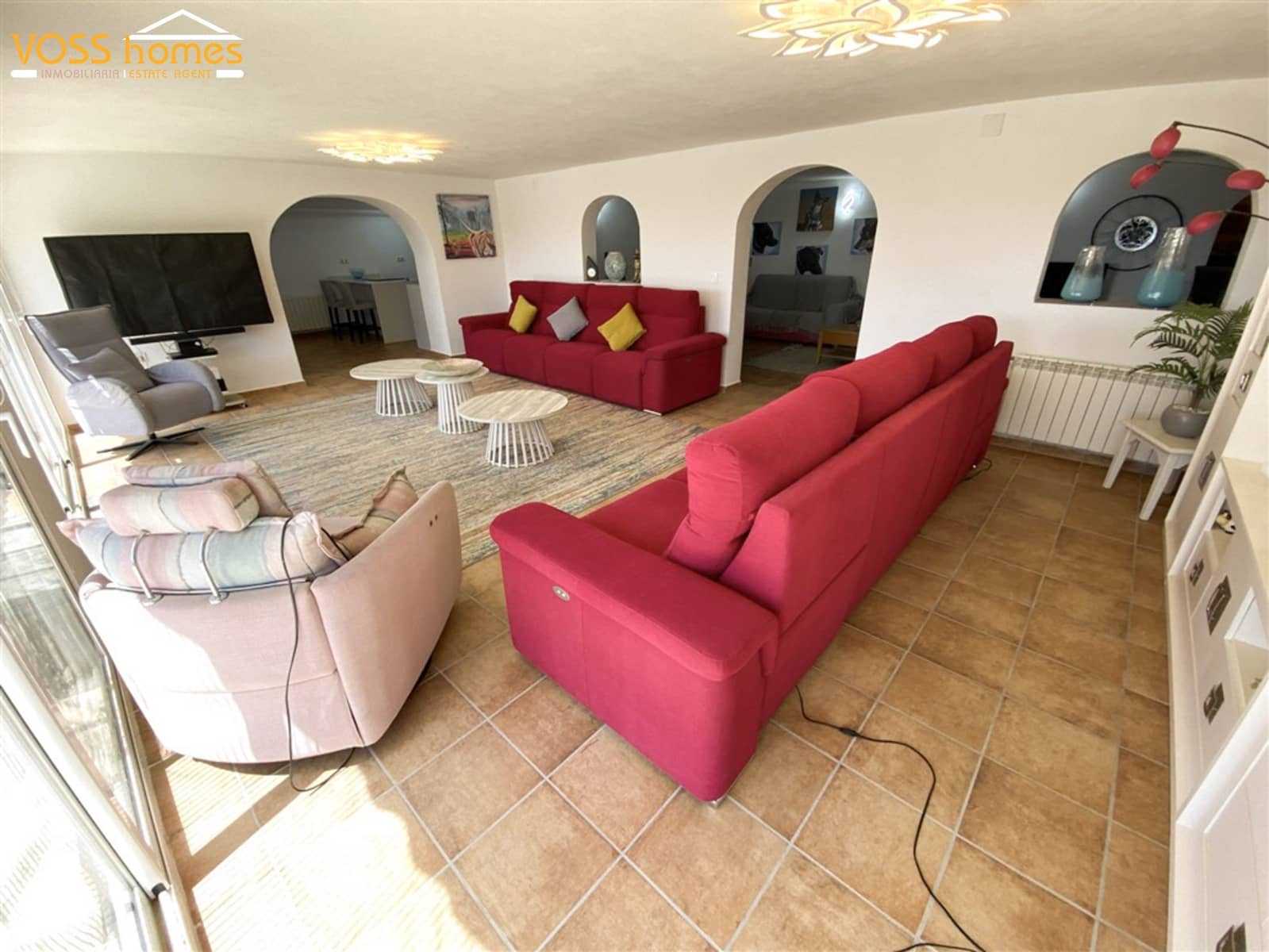 4 soveværelse Finca/Landehus til salg i Huercal-Overa med swimmingpool garage - € 379.950 (Ref: 9978476)