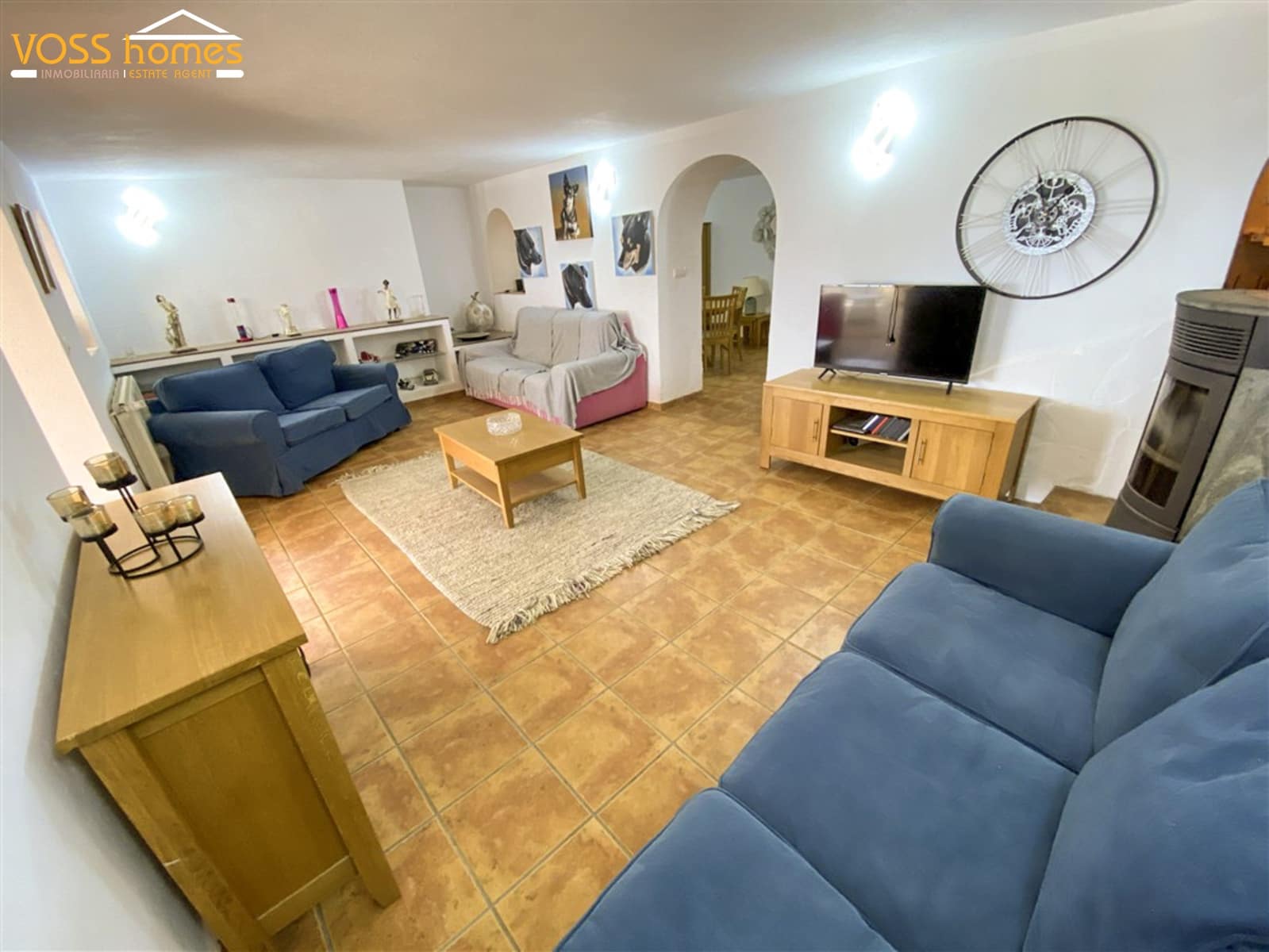 4 soveværelse Finca/Landehus til salg i Huercal-Overa med swimmingpool garage - € 379.950 (Ref: 9978476)