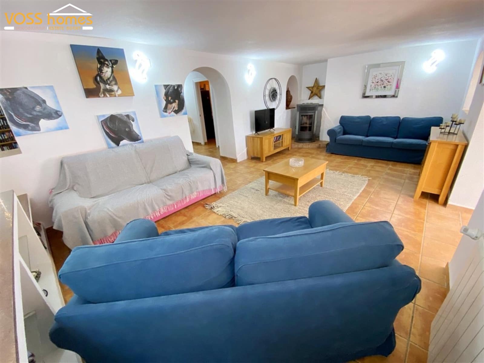 4 soveværelse Finca/Landehus til salg i Huercal-Overa med swimmingpool garage - € 379.950 (Ref: 9978476)