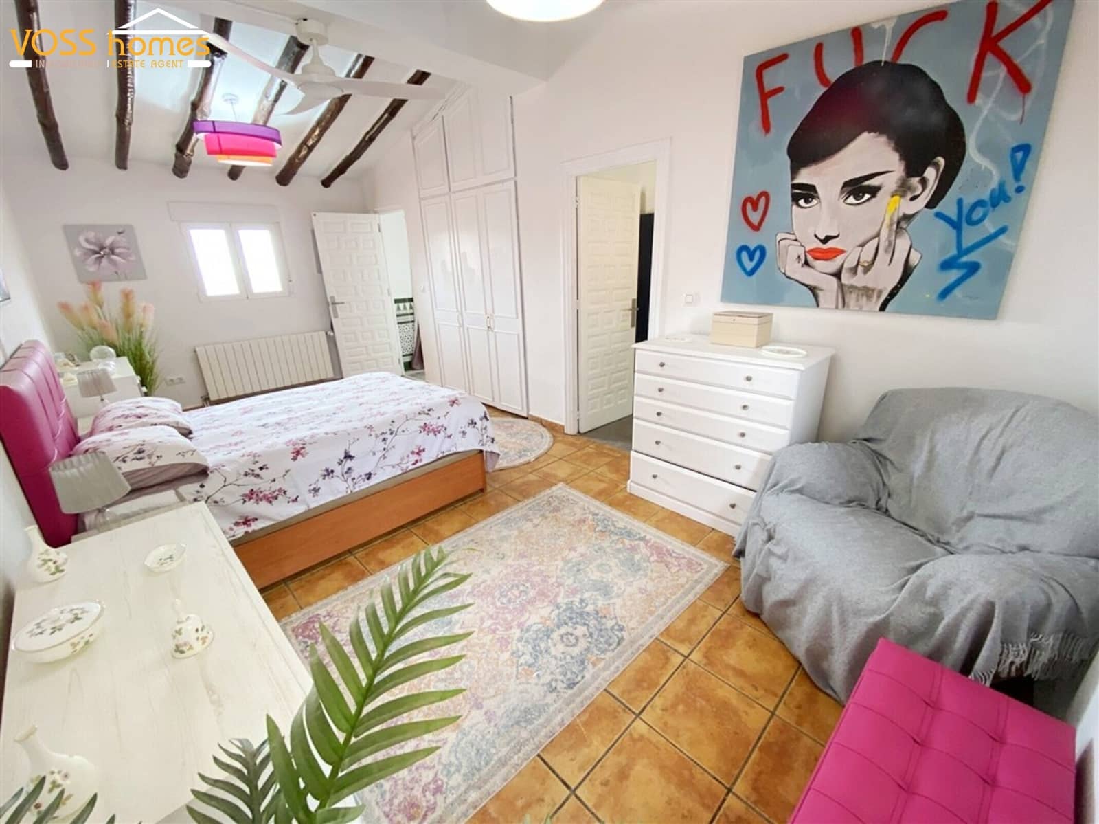 4 soveværelse Finca/Landehus til salg i Huercal-Overa med swimmingpool garage - € 379.950 (Ref: 9978476)