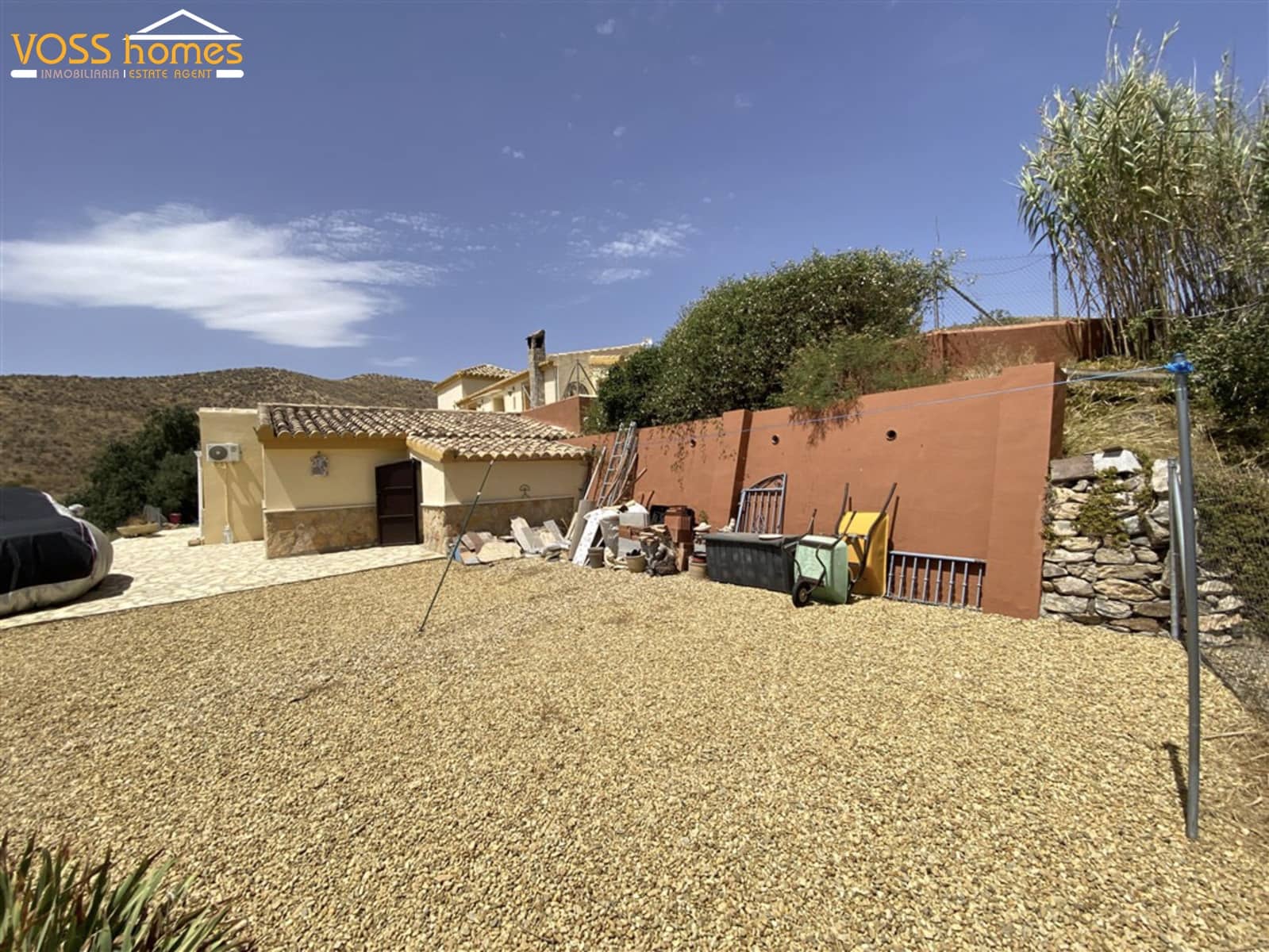 4 soveværelse Finca/Landehus til salg i Huercal-Overa med swimmingpool garage - € 379.950 (Ref: 9978476)