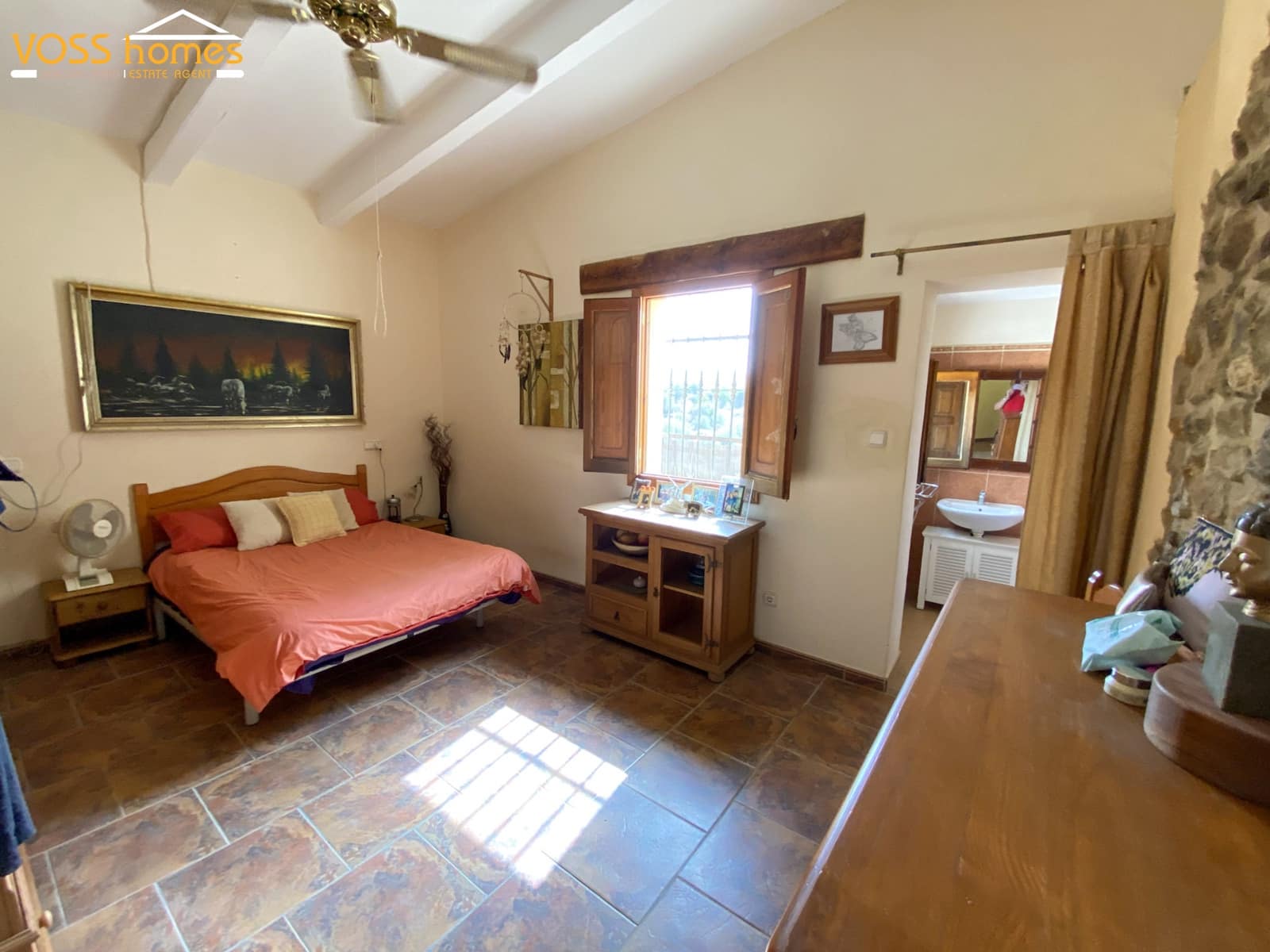 3 Zimmer Finca/Landgut zu vermieten in Huercal-Overa mit Pool Garage - 850 € (Ref: 9983157)