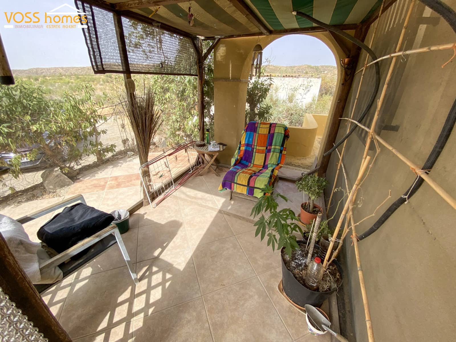 3 Zimmer Finca/Landgut zu vermieten in Huercal-Overa mit Pool Garage - 850 € (Ref: 9983157)