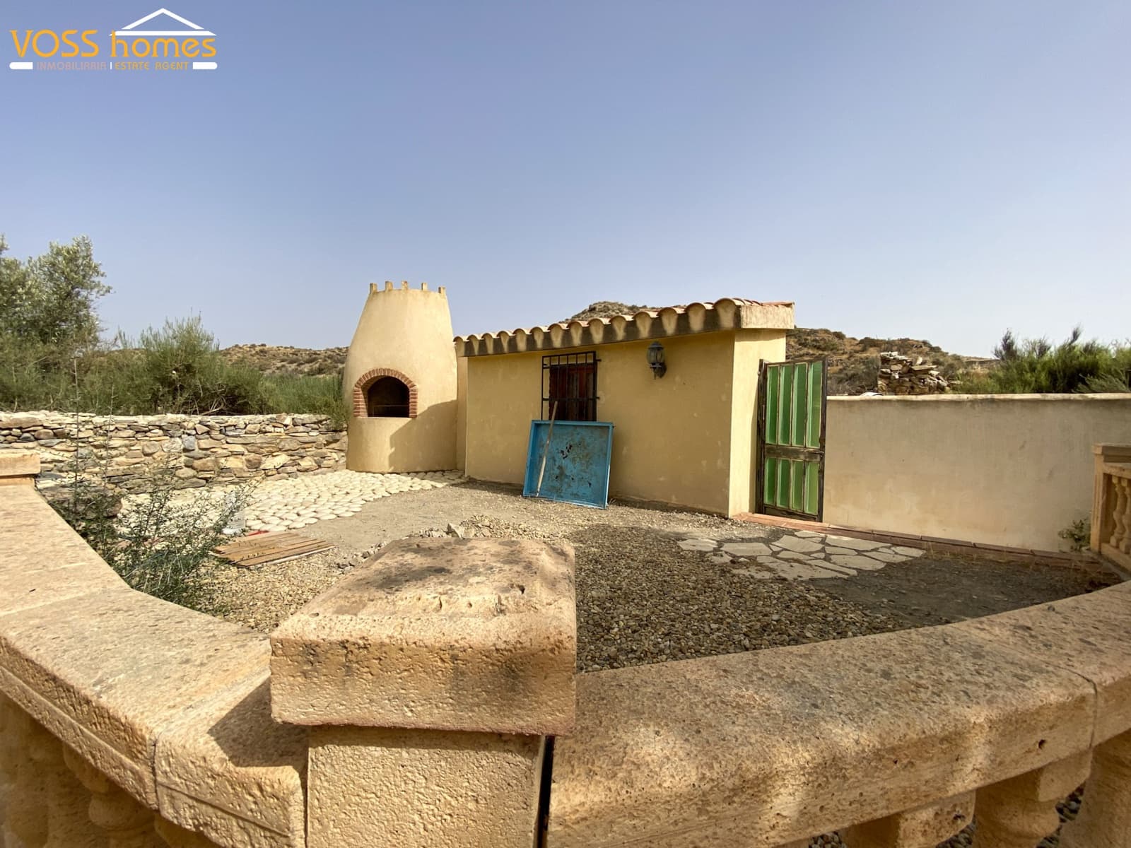 3 Zimmer Finca/Landgut zu vermieten in Huercal-Overa mit Pool Garage - 850 € (Ref: 9983157)