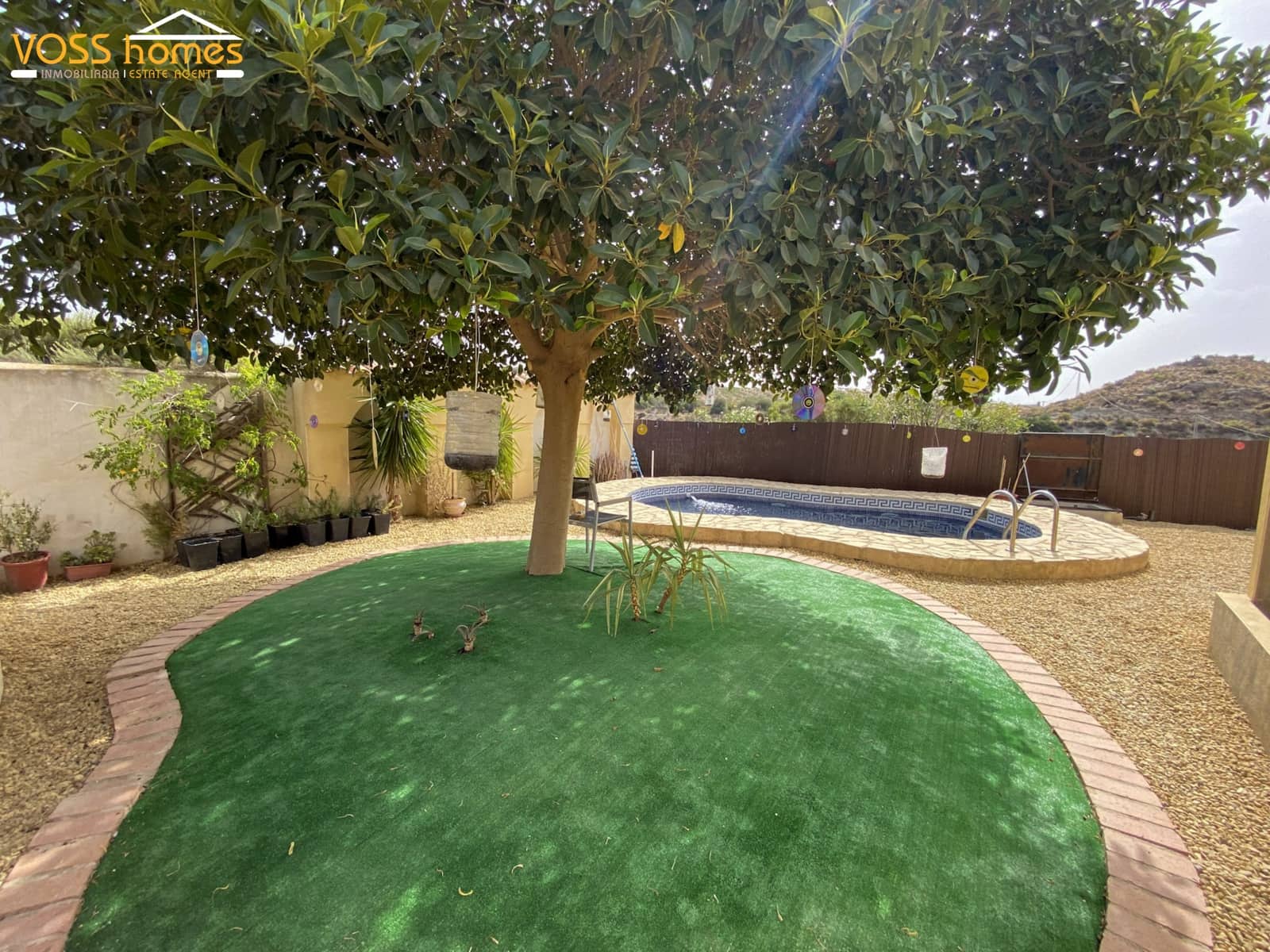 3 Zimmer Finca/Landgut zu vermieten in Huercal-Overa mit Pool Garage - 850 € (Ref: 9983157)