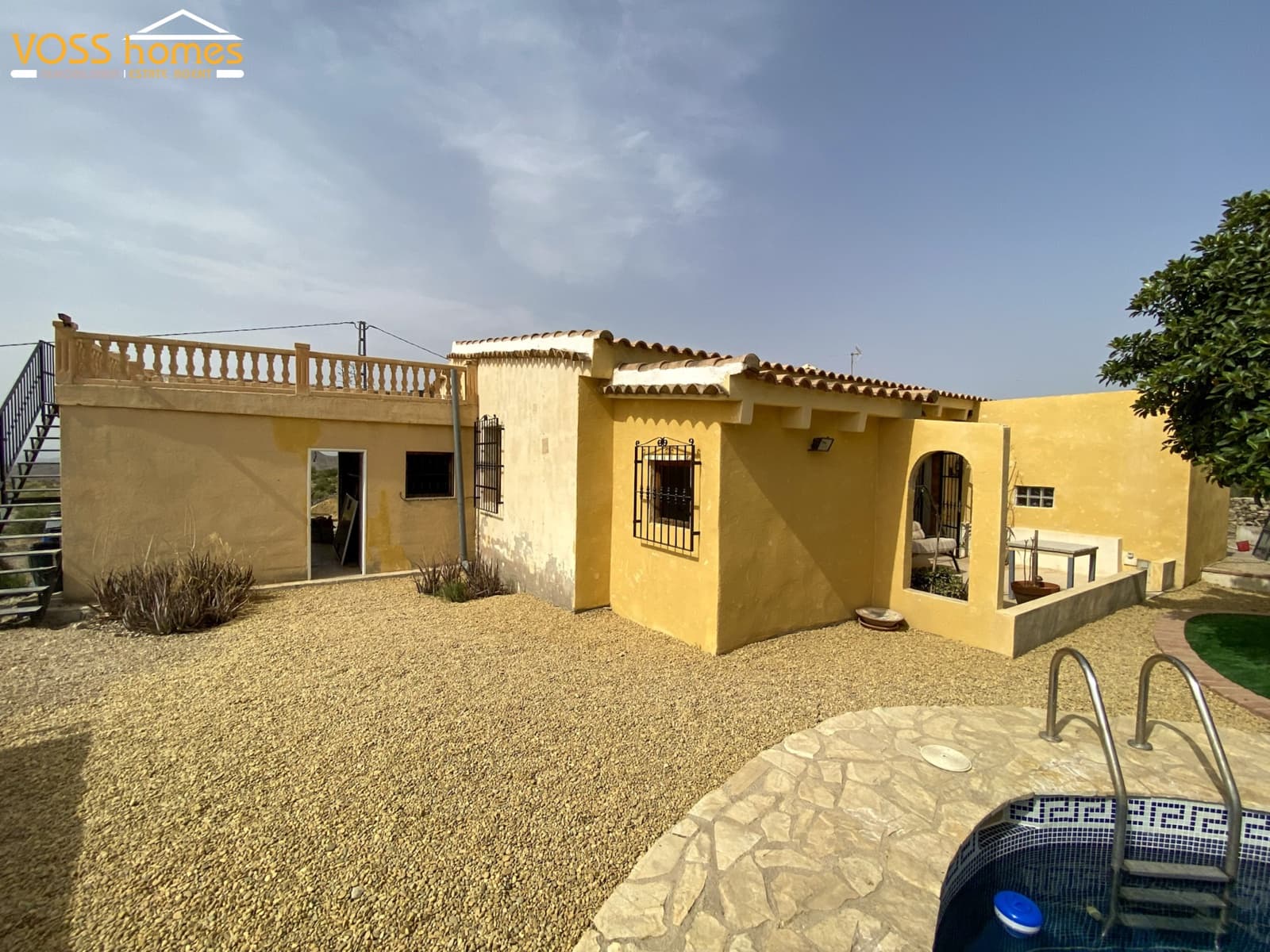 3 Zimmer Finca/Landgut zu vermieten in Huercal-Overa mit Pool Garage - 850 € (Ref: 9983157)